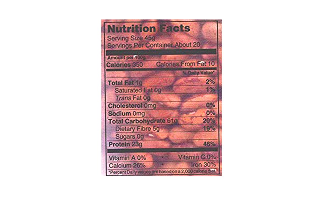 Bytewise Organic Rajma Chitra (Sparkled Kidney Beans)   Pack  500 grams